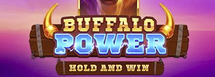 Buffalo Power: Hold and Win Slot Banner