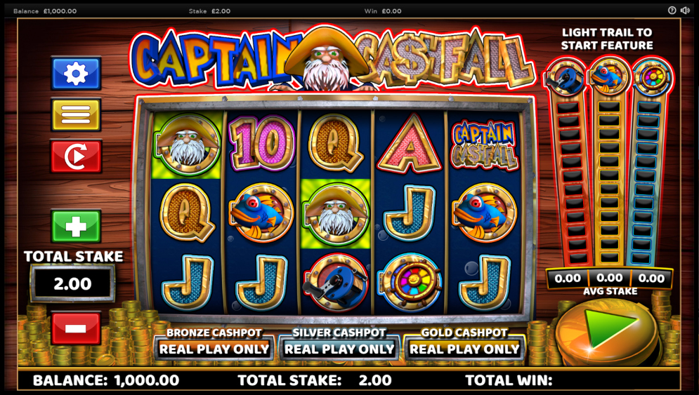 captain cashfall gameplay