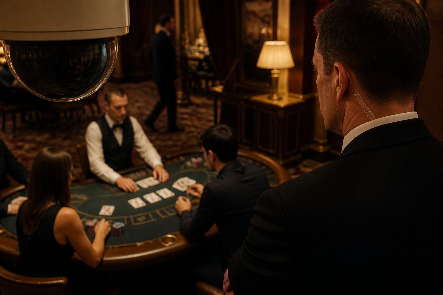 Catching Card Counters in Casinos: Surveillance, Signals and Countermeasures