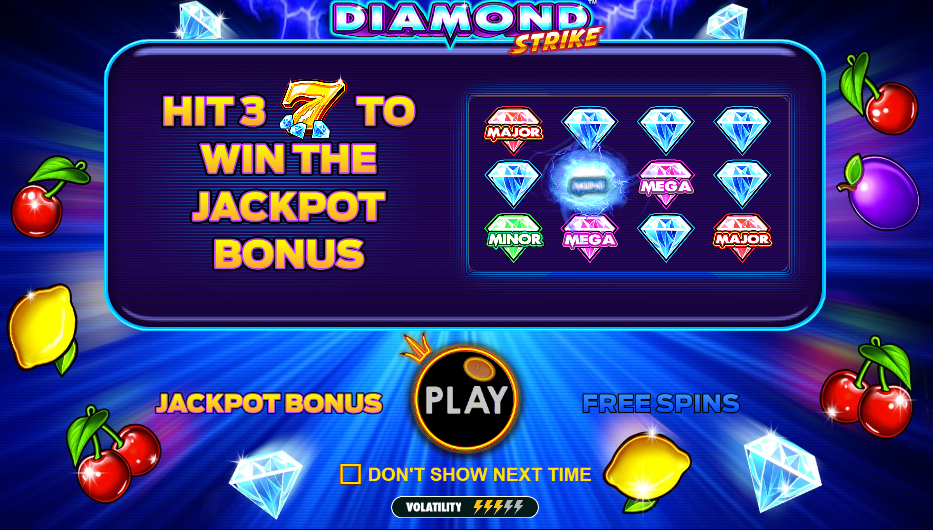 diamond strike casino games bonuses