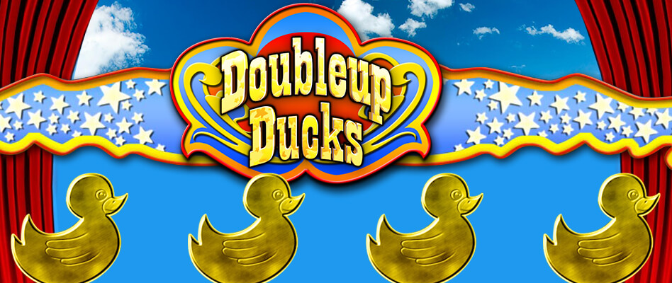 Doubleup Ducks online slots game logo