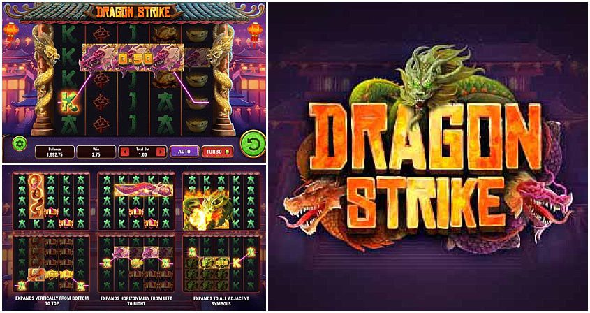 Dragon Strike Logo Slot