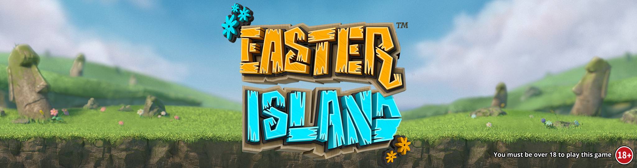 easter island slots game logo