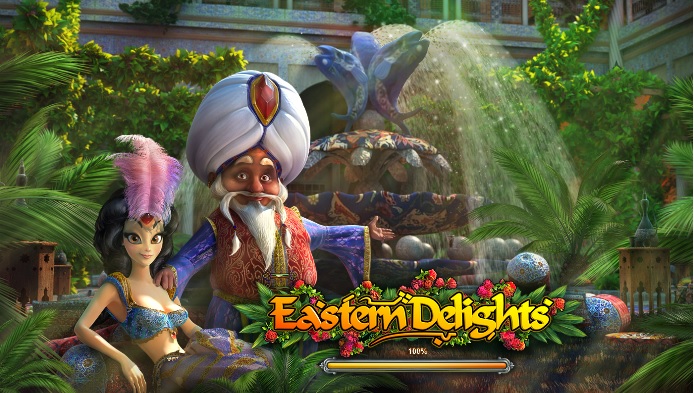 Eastern Delights online slots game logo