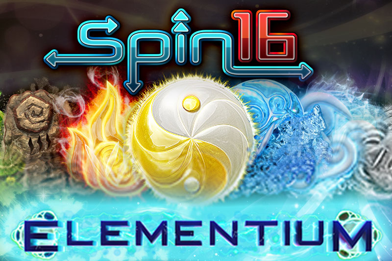 elementium spin 16 slots game logo