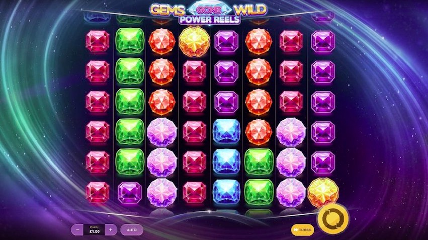 Gems Gone Wild Power Reels Slot Online