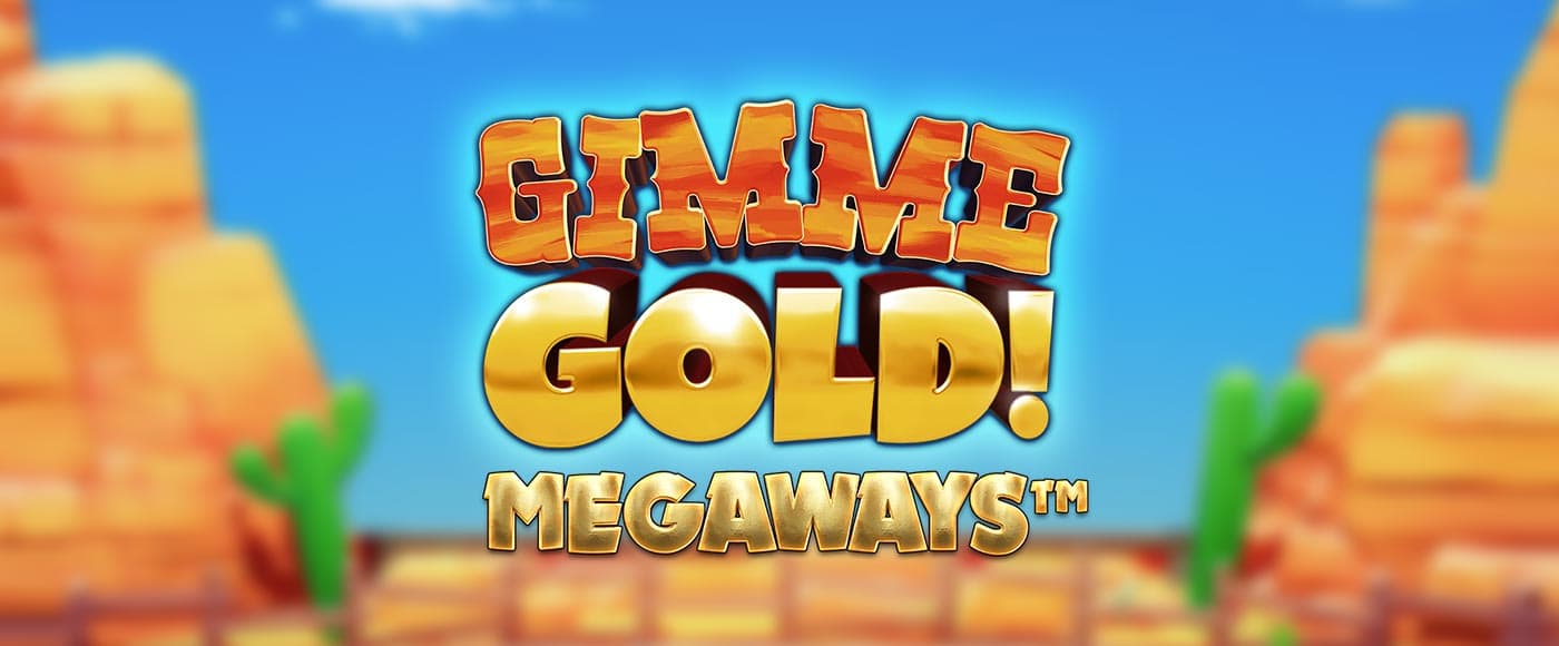 Gimme Gold Megaways Slot Logo