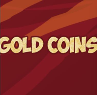Gold Coins Scratch Banner