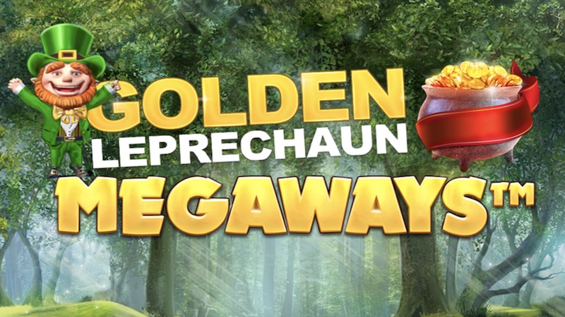 Golden Leprechaun MegaWays Logo Slot