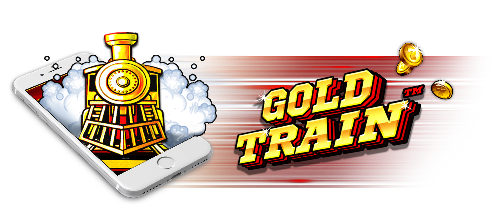 gold train slots game logo