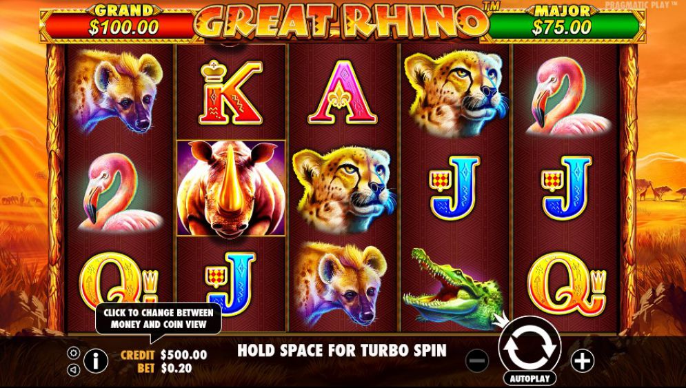 Great Rhino Slot Easy Slots
