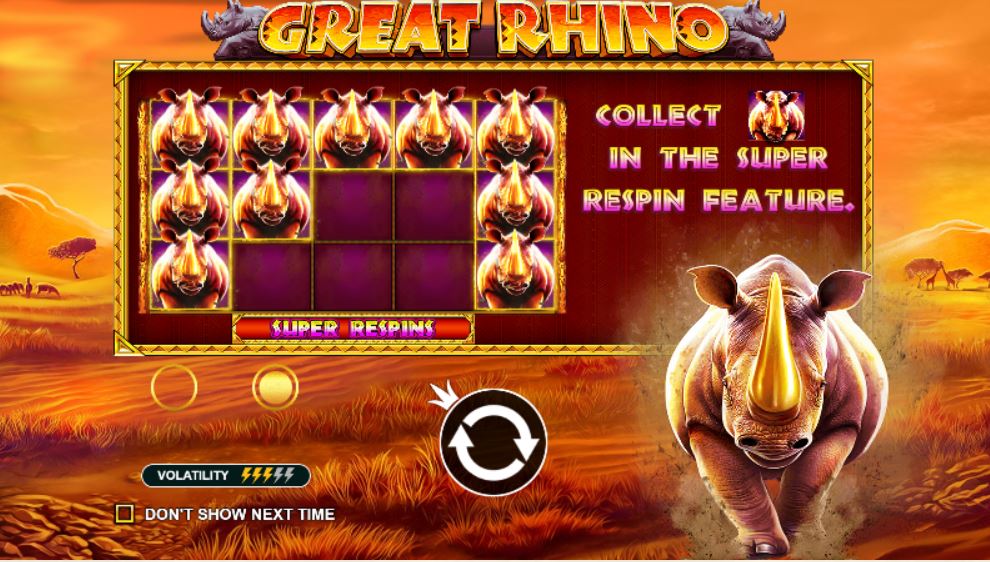 Great Rhino Introduction to this casino experience