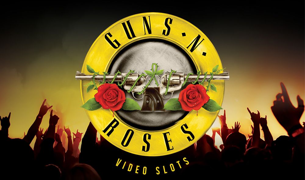 Guns N' Roses online slots game logo