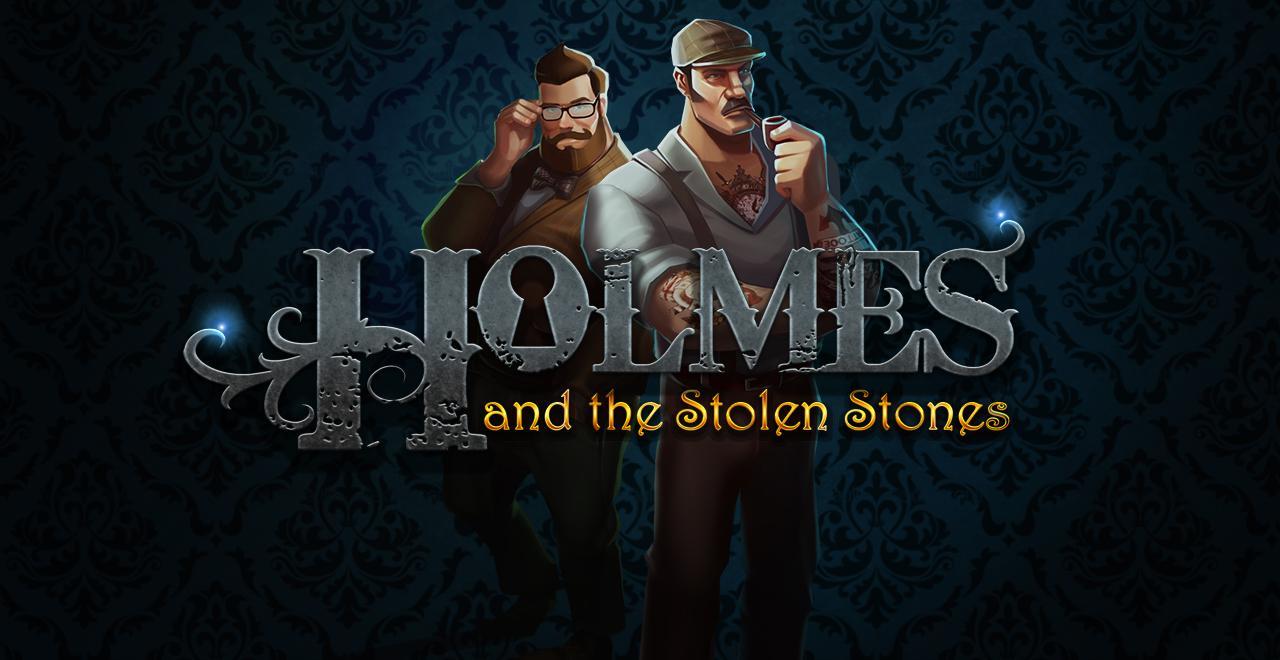 Holmes and the Stolen Stones online slots game logo