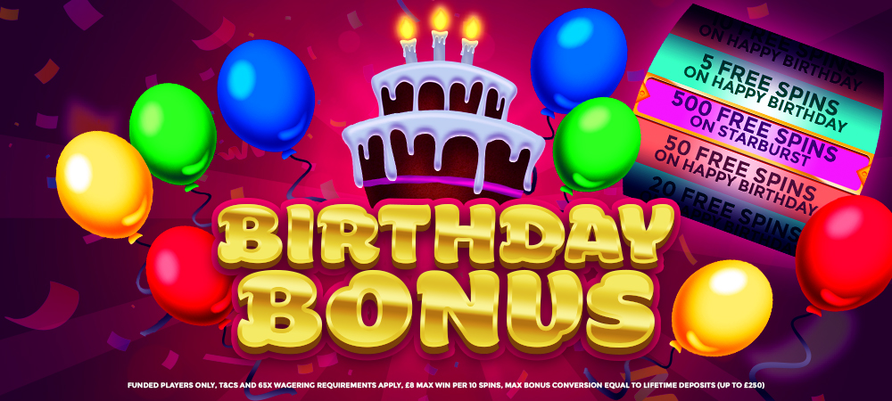 Birthday Bonus EasySlots