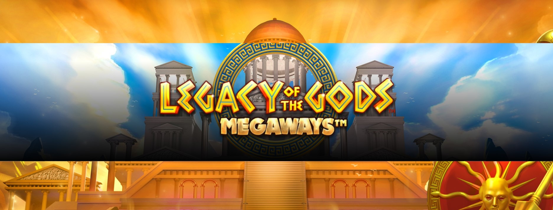 Legacy of the Gods Megaways Slot Logo Easy Slots