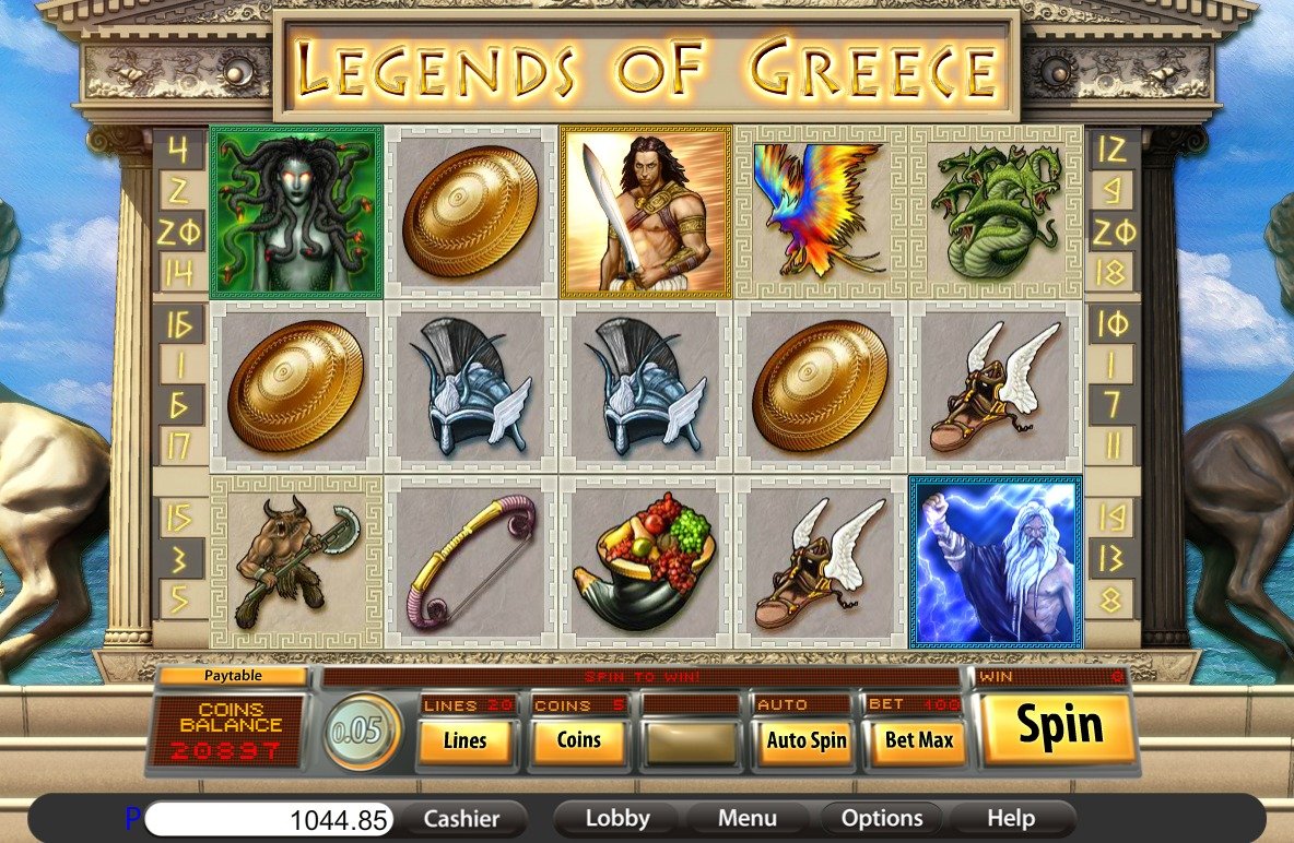 legends of greece gameplay