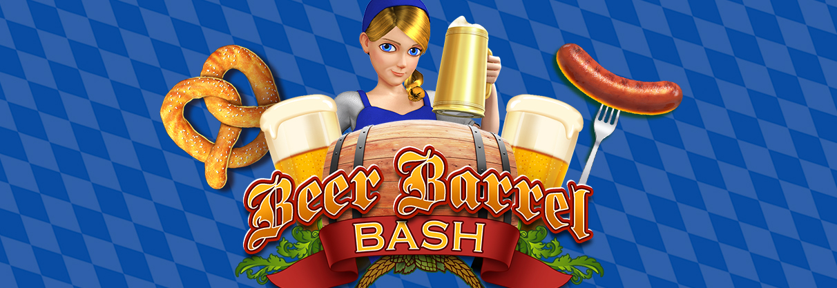 Beer Barrel Bash Casino Slot Logo