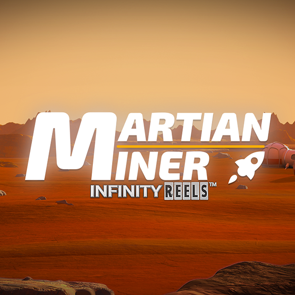 Martian Miner Infinity Reels Slot Banner
