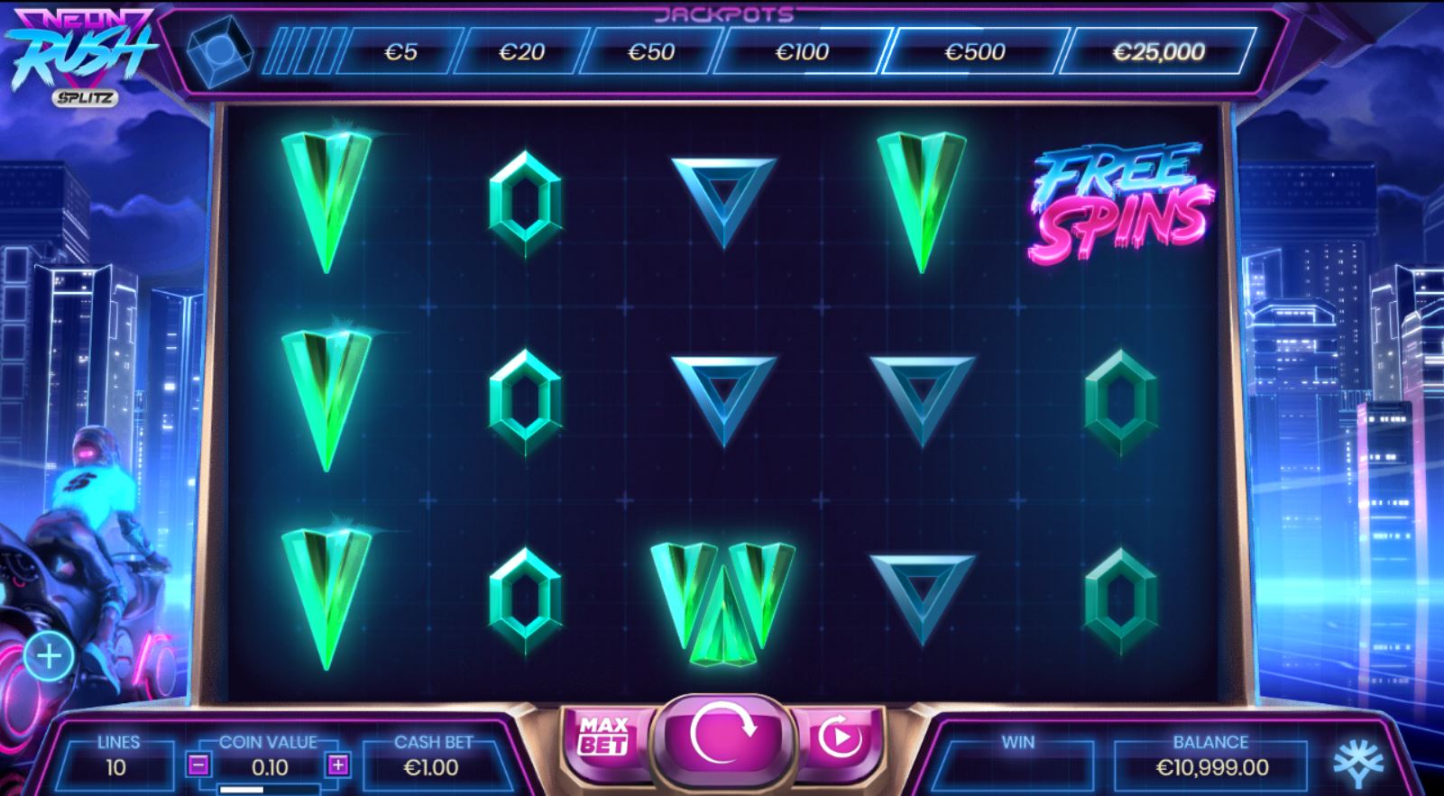 Neon Rush Slot Game