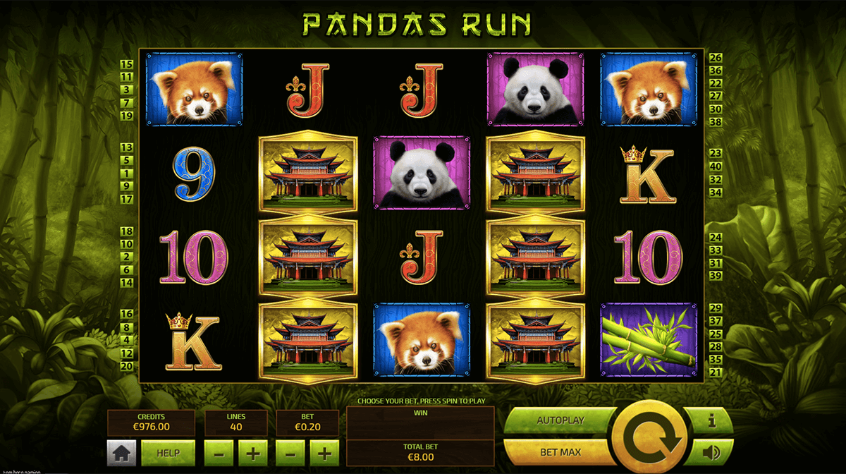 gameplay casino logo Panda Run