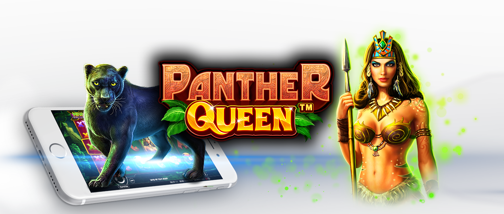 panther queen slots game logo