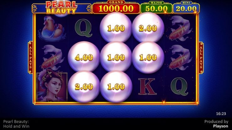Pearl Beauty Hold and Win Slots Online
