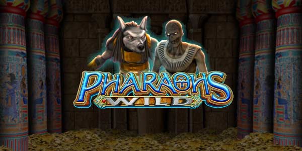 Pharaoh's Wild Slots Game Logo