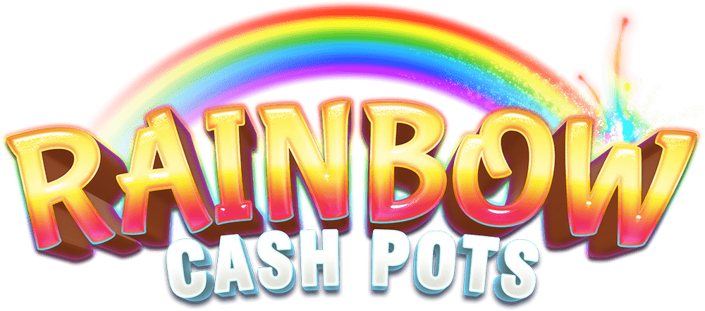 Rainbow Cash Pots Slot Logo Easy Slots