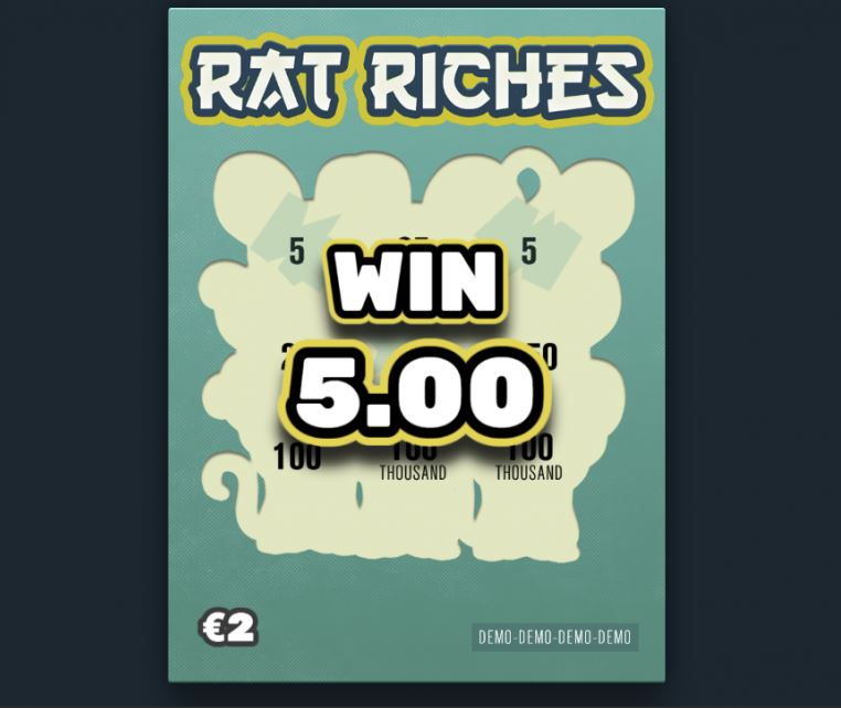 Rat Riches Scratch Gameplay