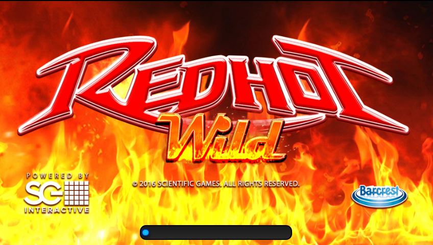 Red Hot Wild Slot Logo Easy Slots