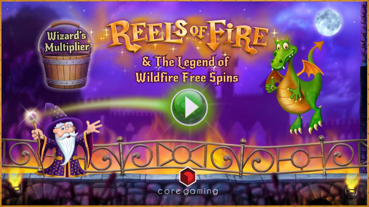 Reels of Fire slots game logo