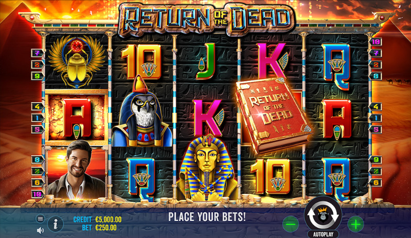 Return of the Dead Slot Gameplay