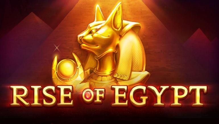 Rise of Egypt Slot Logo Easy Slots