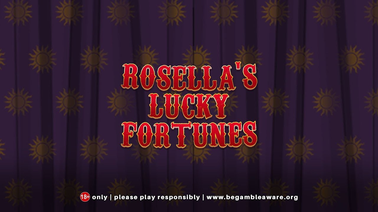 Rosellas Lucky Fortune slots game logo