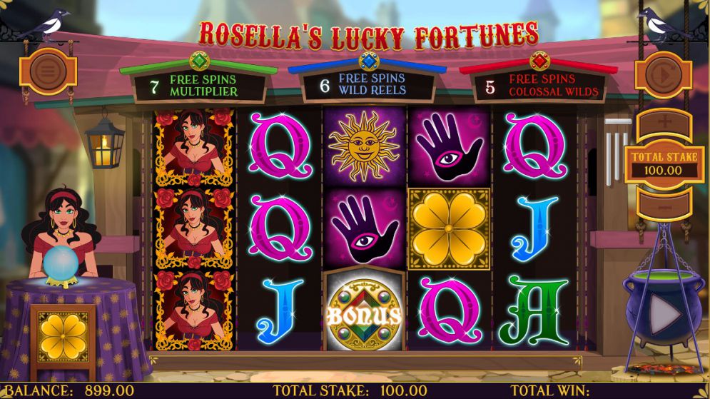 Rosellas Lucky Fortune gameplay