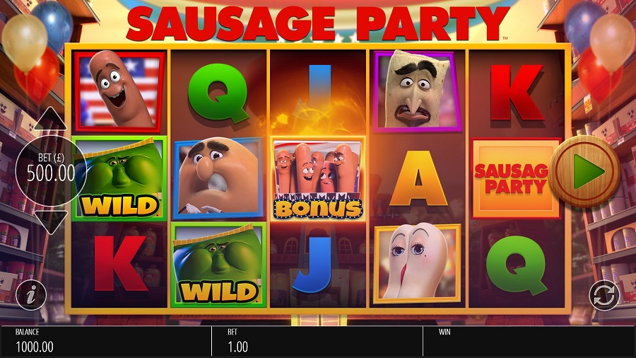 Sausage Party Slots Games