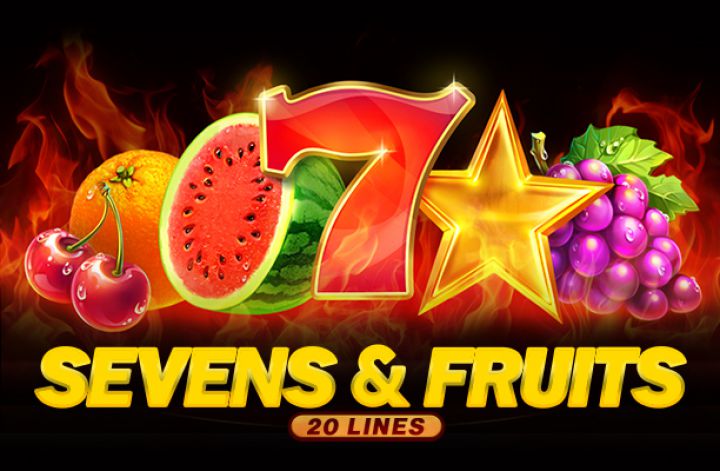 sevens & fruits 20 lines
