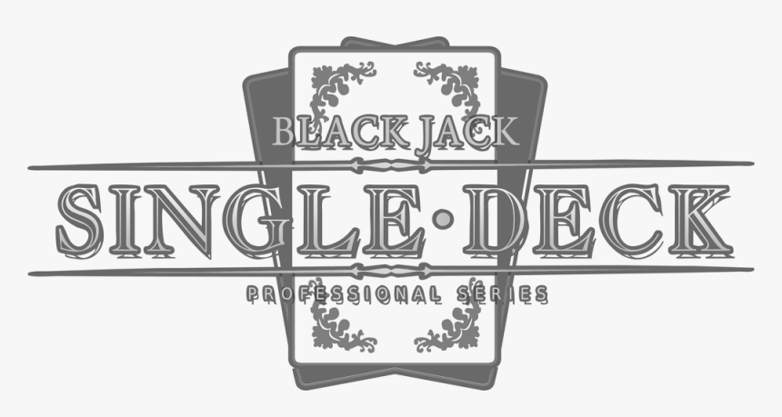 Single Deck Blackjack Logo Easy Slots