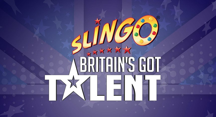 Slingo Britain’s Got Talent Slot Logo Easy Slots