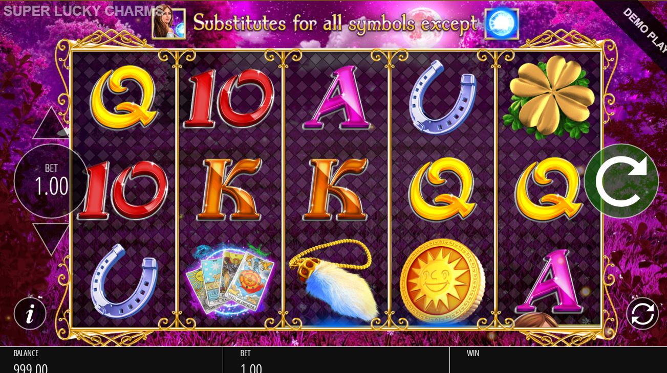 Super Lucky Charms Gameplay Video Slot