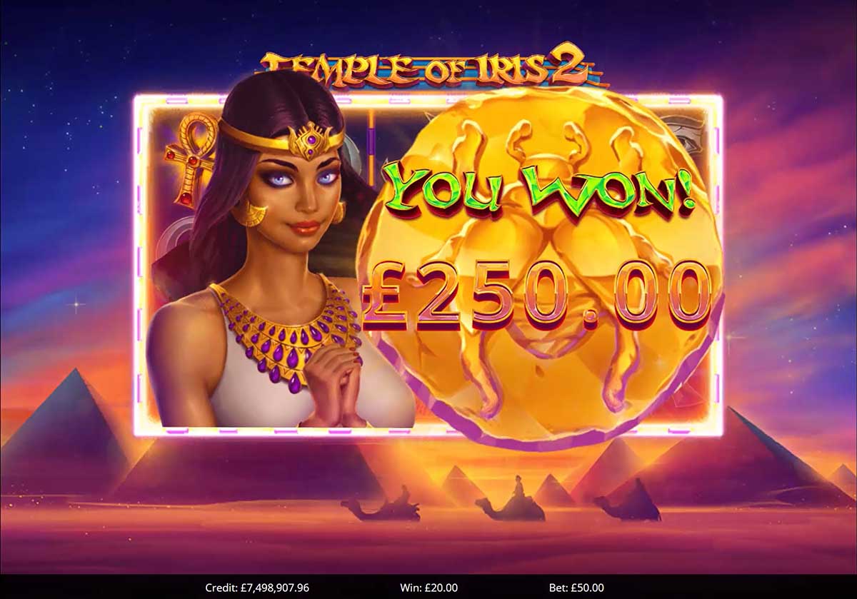 Temple of Iris 2 Free Slots