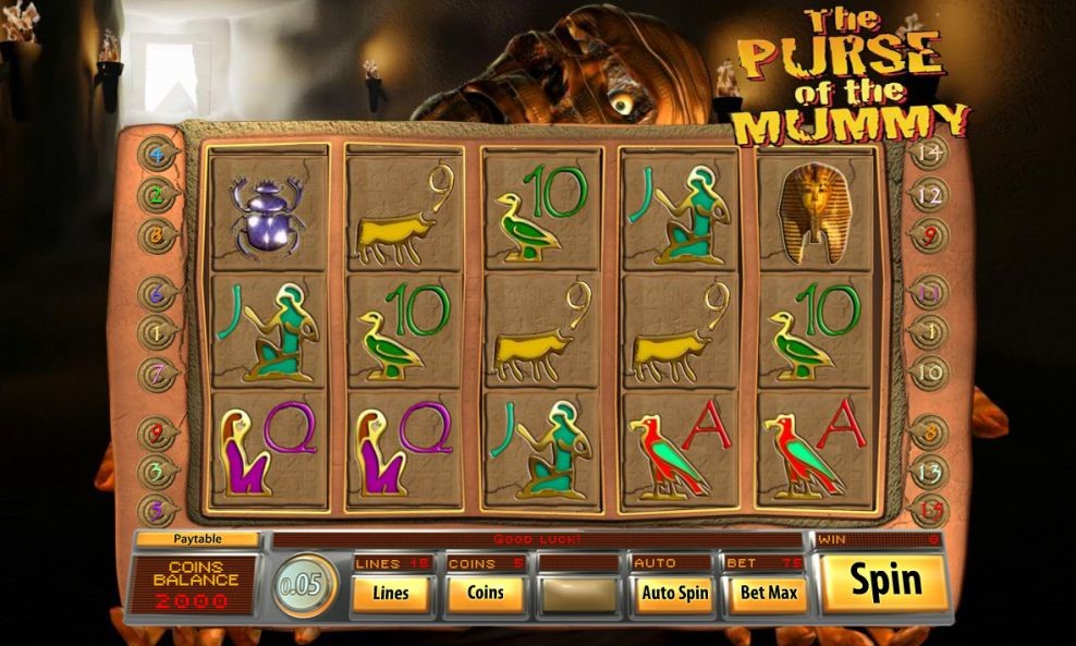 The Purse of the Mummy Slot Gameplay