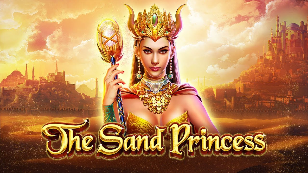 the sand princess slots game logo