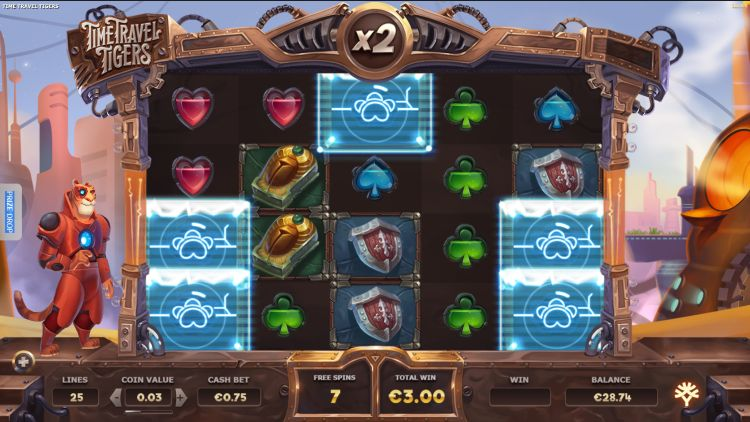 Play Time Travel Tigers Slot Online