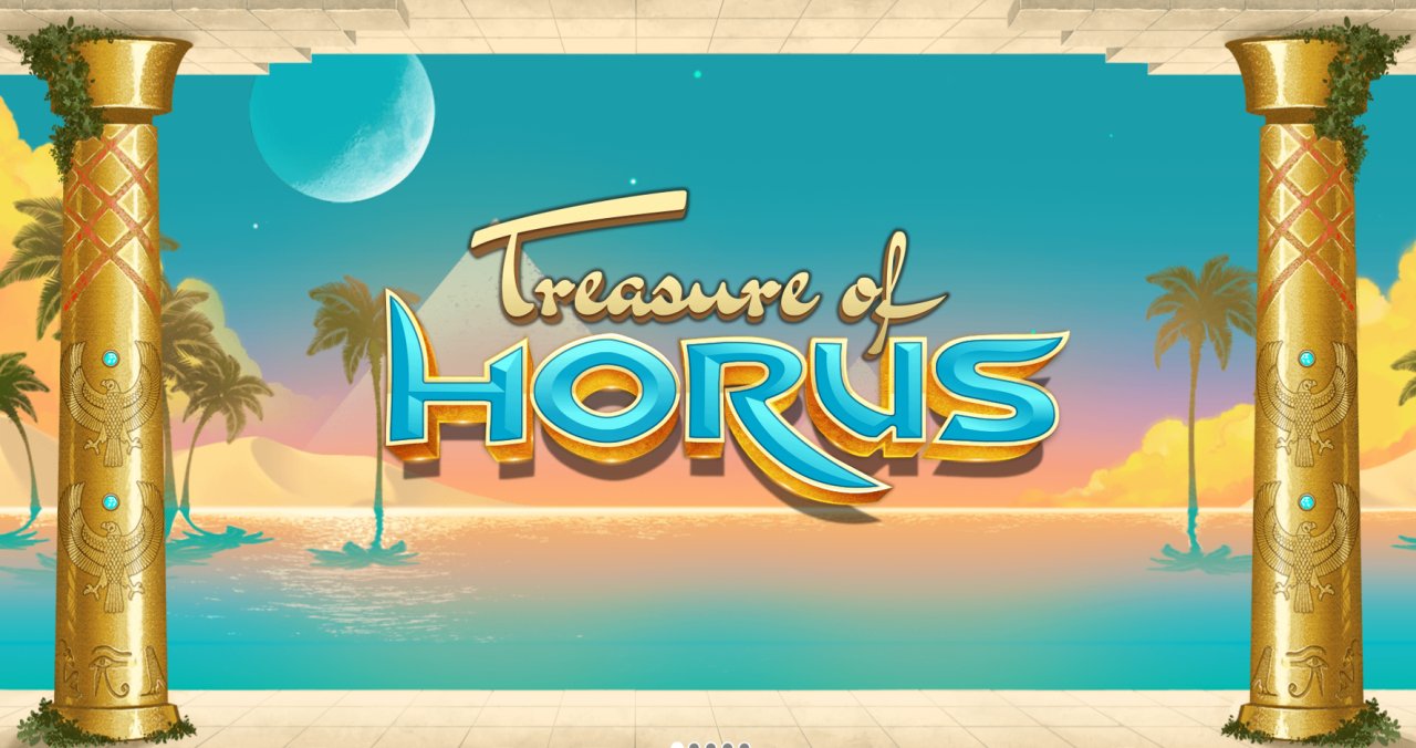 Treasure of Horus Slots game logo