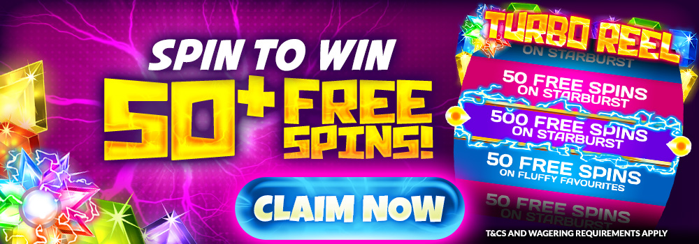 50 free spins - easy Slots - offer