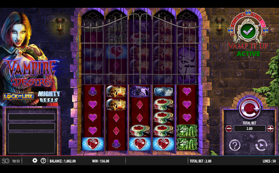 Vampire Desire Slot Game play