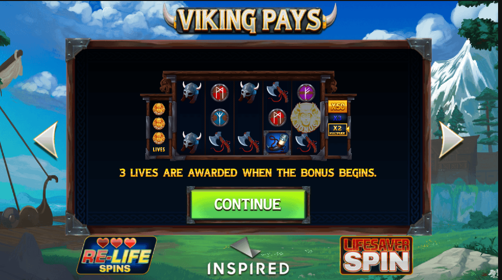 Viking Pays Slot Bonus Features slot