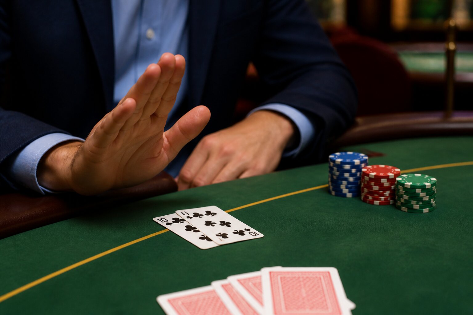 What Does Stand Mean in Blackjack? When Should You Stand Explained